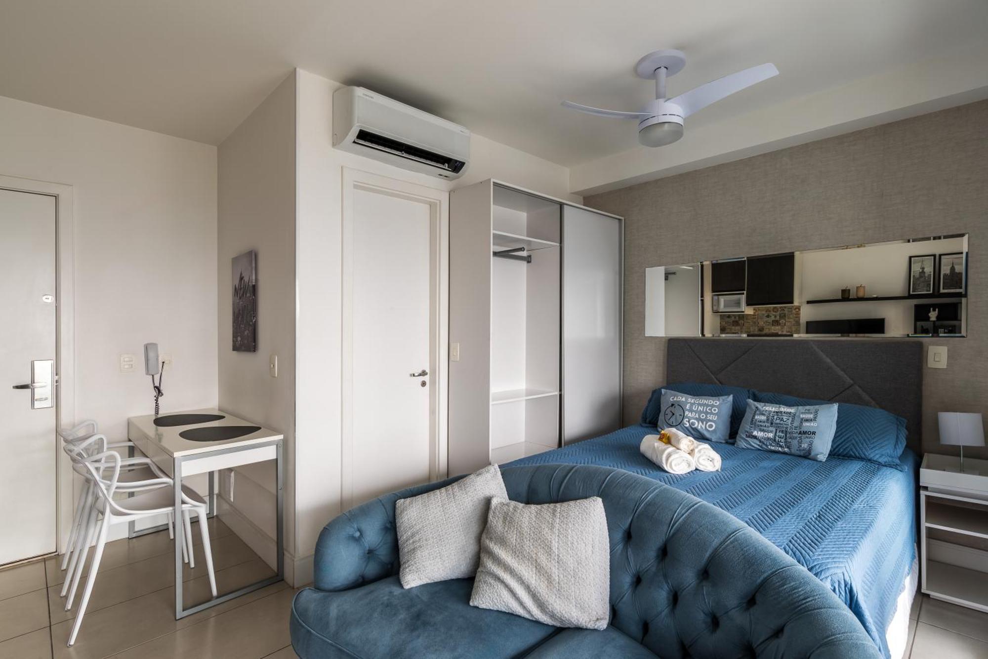 Estilo, Conforto E Vista Panoramica Ideal Para Trabalho Ou Lazer Сан-Пауло Экстерьер фото